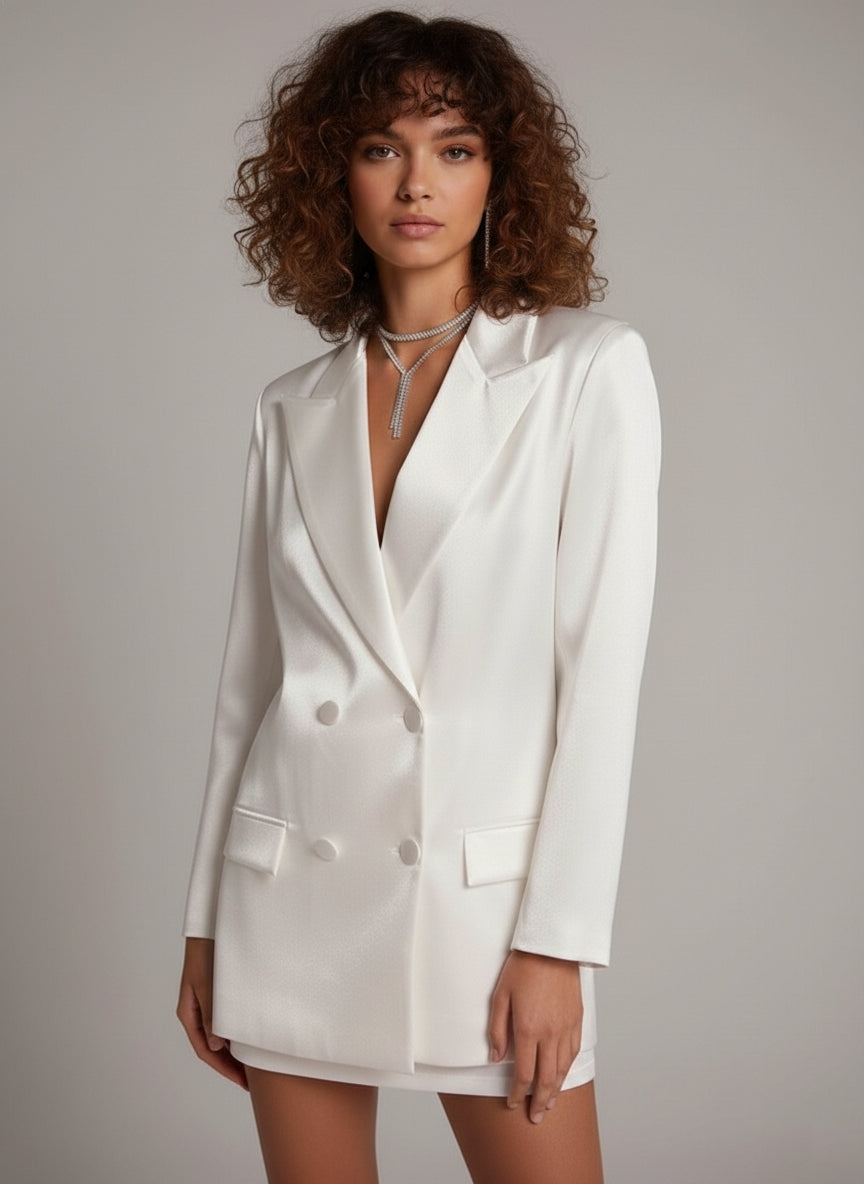 Satin Peak Blazer