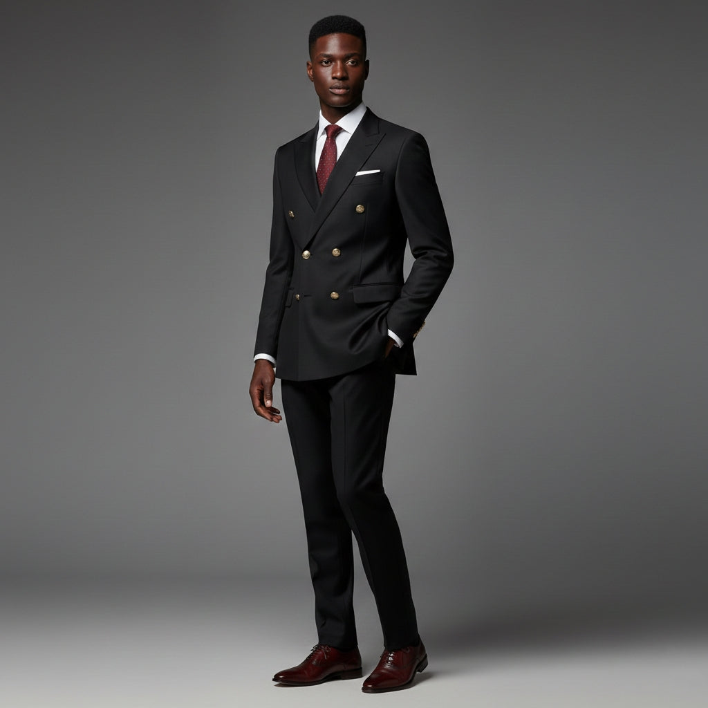 Signature Double-Breasted Blazer