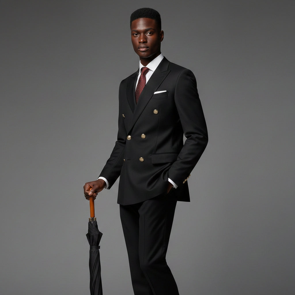 Signature Double-Breasted Blazer