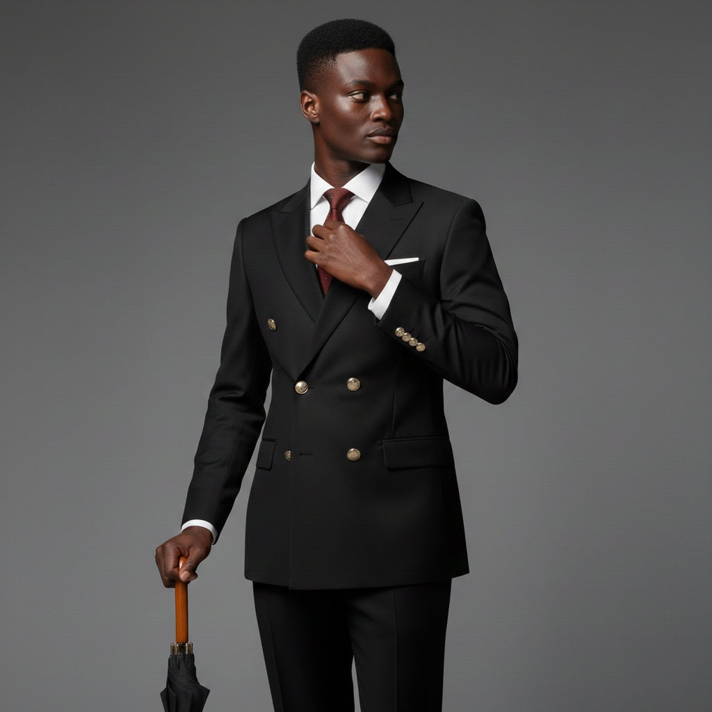 Signature Double-Breasted Blazer