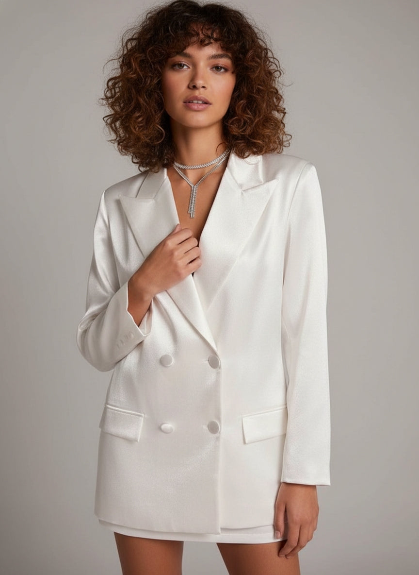 Satin Peak Blazer